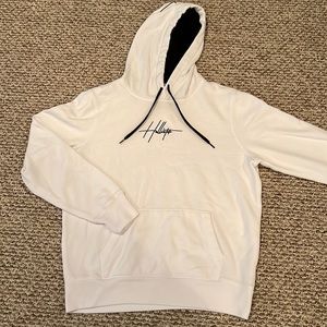 White Hollister Sweatshirt Size Medium